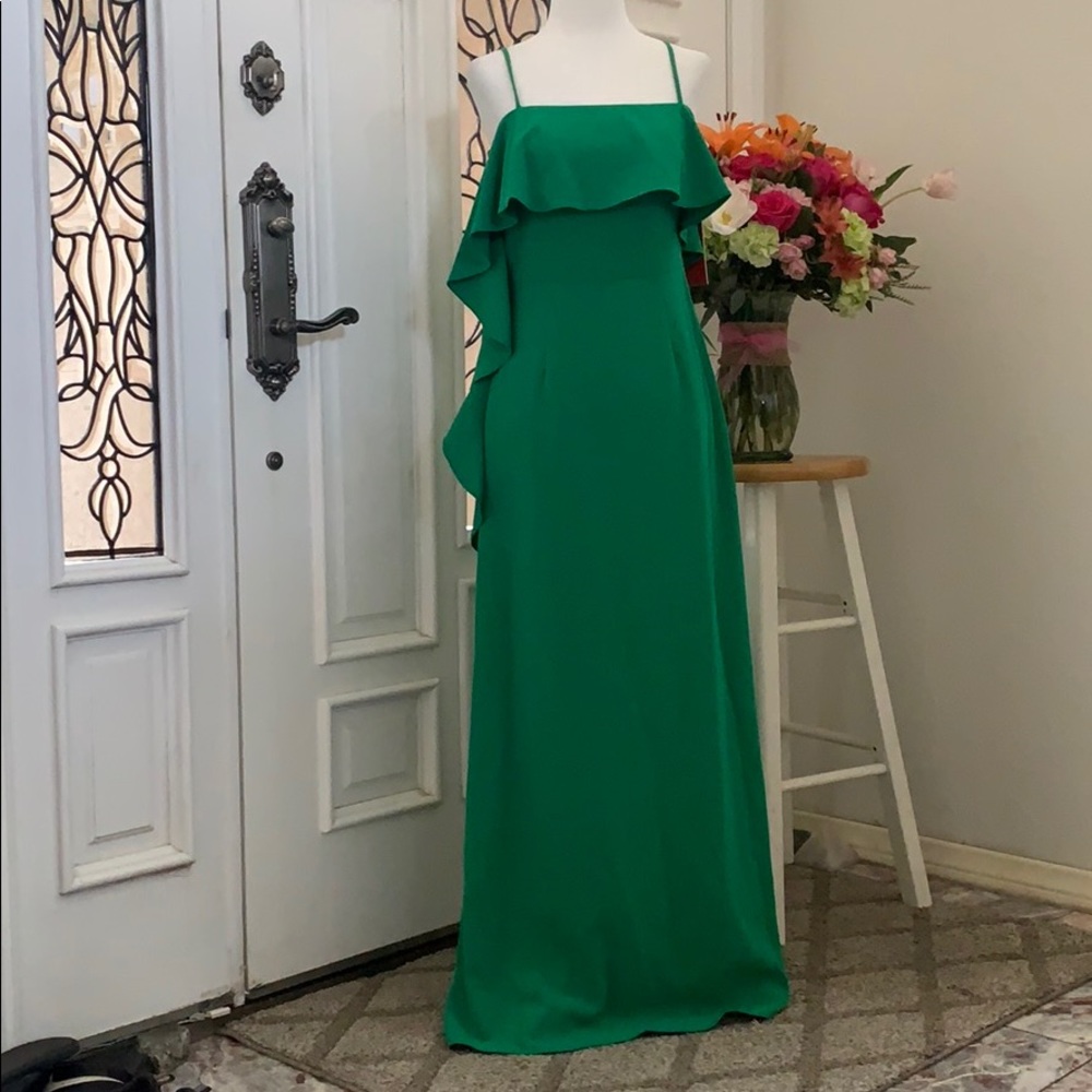 Monique Lhuillier evening gown